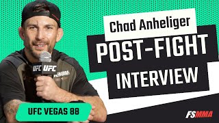 Chad Anheliger says he gave Charalampos Grigoriou advice for overcoming a loss at UFC Vegas 88 [upl. by Minerva]