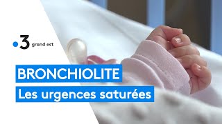 Contagion de bronchiolite  les urgences pédiatriques saturées [upl. by Naraa]