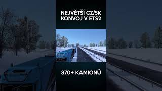 NEJVĚTŠÍ CZSK KONVOJ ANEB 370 KAMIONŮ Více v novém videu na gamekeeperscz [upl. by Adnahsat]