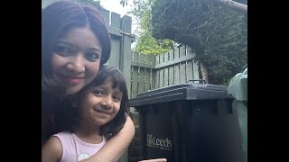 Bin Collection information  Leeds UK leeds marathi marathivlog [upl. by Lenes]