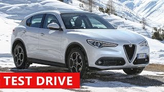 2017 Alfa Romeo Stelvio Interior amp Exterior  Test Drive [upl. by Cleodell]