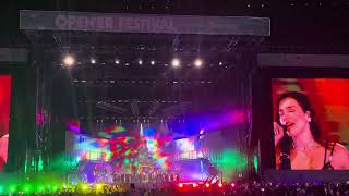 dua lipa elton john cold heartopener24  gdynia poland [upl. by Elora]