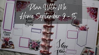 Plan With Me Home September 9  15 [upl. by Llen516]