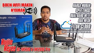 BIKIN WIFI MAKIN NYAMAN Router Ruijie Reyee RGEW1200 and RGEW1200G Pro Review Indonesia [upl. by Yblok]