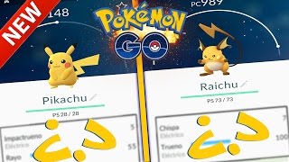 MEJORES Ataques De PIKÁCHU y RAICHU en Pokémon GO [upl. by Copland]