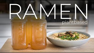 SOUPER tasty Vegetarian Ramen Broth Recipe to make today [upl. by Isacco]