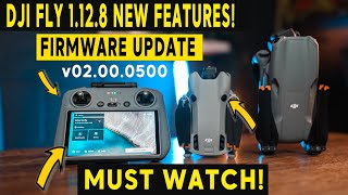 NEW FIRMWARE UPDATE DJI FLY 1128  DJI Mini 4 Pro  Air 3 [upl. by Aihsrop]