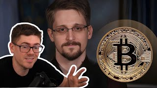 Edward Snowden The Government Is Monitoring Your Bitcoin Transactions  Bitcoin 2024 Watch Party [upl. by Liborio]