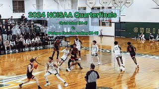 Christ School 245 vs Wesleyan Christian 1911 NCISAA Quarterfinals Playoffs 2024 North Carolina [upl. by Nivloc580]