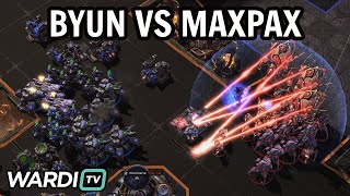 ByuN vs MaxPax TvP  Kung Fu Cup 10 StarCraft 2 [upl. by Sabba]