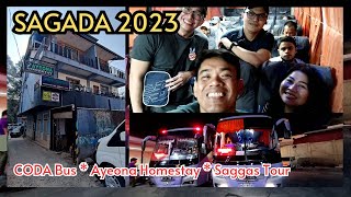 Cubao to Sagada Trip  CODA Lines Bus  Ayeonas Homestay [upl. by Aisital]