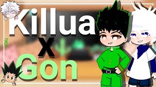 Fandoms react to each other part 14 •Killua and Gon•HXH GC🇧🇷🇺🇲🇷🇺no shipp [upl. by Esom]