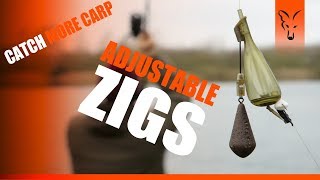 CARP FISHING TV Fishing with Adjustable Zigs [upl. by Shuma]