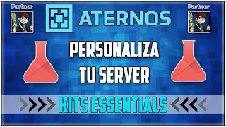 ATERNOS ¡¡ Crea KITS con ENCANTAMIENTOS X o Más   Personaliza Tu Server 2019Full  Español [upl. by Frazer214]