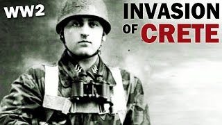 German Airborne Invasion of Crete  1941  World War 2 Documentary [upl. by Yruy]