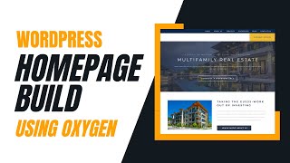 Oxygen Builder  Homepage Build For Beginners [upl. by Suiramad887]