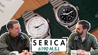 ACTU  Serica 6190 MSL trois nouveaux cadrans pour la Field Chronometer [upl. by Nallac]