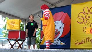 Ronald McDonalds Show in Childrens Festival  Part 1 [upl. by Rauch]