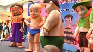 Chhota Bheem Birthday Celebration in Manjeera Mall [upl. by Nahtonoj]