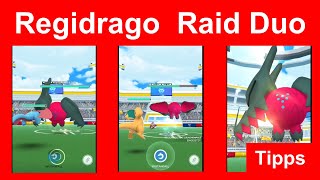 Regidrago Raid Duo gewinnen Wie man Regidrago zu zweit besiegt  Pokemon GO Deutsch 437 [upl. by Novelia]