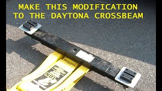 Better Pads for the Harbor Freight Daytona Crossbeam Attachment [upl. by Anitnemelc]