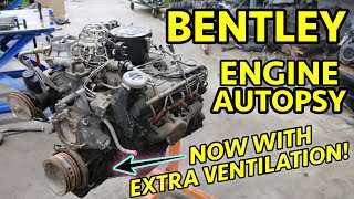 BROKEN BENTLEY  ROLLS ROYCE 6 ¾ LSeries V8 Full Engine Teardown [upl. by Siaht]