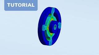 CADFEM Tutorial Nr 24  Berechnung einer Baugruppe mit Presspassung in ANSYS Workbench® [upl. by Nomma]