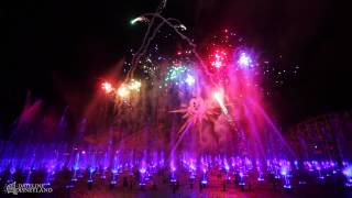 Disney California Adventure rings in 2014 with a special World of Color Countdown to Midnight [upl. by Norak]