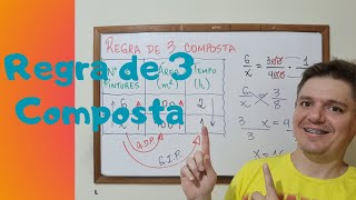 REGRA DE 3 COMPOSTA  Exercícios e Exemplos  7º ano ‐ AULA 72 [upl. by Romo]