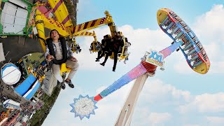 JOURNÉE À LA FÊTE FORAINE DARRAS 🎡 [upl. by Ttimme155]