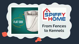 Spiffy Home Stainless Steel Flat Sided Pail  Durable Pail for Fences Cages Crates Kennels [upl. by Hutchison]