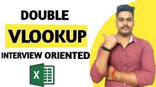 How To Use Double VLookup in Excel In Hindi Nested vlookup  double vlookup  Advance Excel in Hindi [upl. by Leahcimnaj]