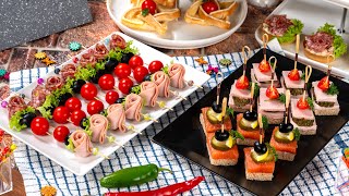 Easy Simple and Tasty Appetizer Recipes that will leave everyone surprised Quick party snacks [upl. by Oicatsana]