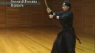 Japanese sword action Samurai exercise quotTSURUGIquot [upl. by Laurin]