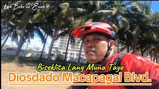 Biking at Diosdado Macapagal Boulevard [upl. by Vacuva916]