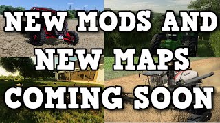 NEW MODS AND MAPS COMING SOON TO ALL PLATFORMS PS4 PS5 XBOX AND PC  Farming Simulator 22 [upl. by Lairbag920]