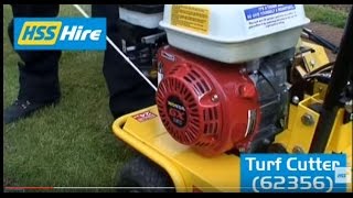 Turf cutter demonstration  HSS Hire [upl. by Boyd864]