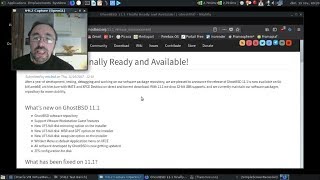 GhostBSD 111  une sacrée avancée pour le BSD bureautique libre [upl. by Arvonio]