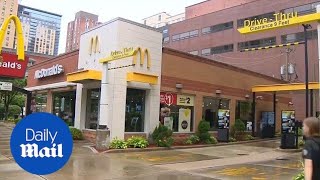 McDonalds salads linked to outbreak of food poisoning in Midwest [upl. by Ahsinroc289]