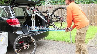 veloboy  bike rack inside the car [upl. by Aihsinyt]