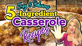 Unbelievable 5INGREDIENT CASSEROLE RECIPES that will Blow Your Mind  AMAZINGLY EASY Casseroles [upl. by Clippard707]