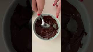 Tarta de chocolate saludable con 2 ingredientes [upl. by Nnainot]