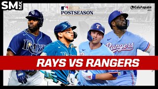 EN VIVO RAYS VS RANGERS  COMODINES LIGA AMERICANA  MLB EN SMMX [upl. by Lienaj]