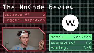 Webcom  The NoCode Review  Episode 5 [upl. by Antebi]