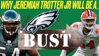 Philadelphia Eagles Draft Pick Will be a BUST Jeremiah Trotter Jr [upl. by Mosenthal]