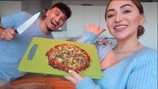 GEZONDE PIZZA MAKEN MET NESIM [upl. by Mellins152]