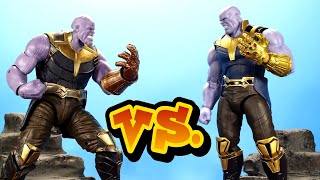 Marvel Legends VS SH Figuarts Infinity War Thanos [upl. by Kapor]