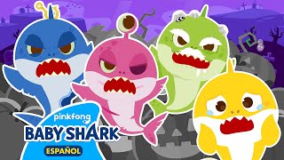 ¡En Halloween Juguemos al Escondite con Tiburón Bebé  Cuentos Infantiles  Baby Shark en español [upl. by Siol836]