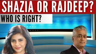 Spat between Rajdeep and Shazia What happened amp Who do you think is right [upl. by Fredrika]