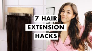 How to Use Hair Extensions [upl. by Olzsal18]